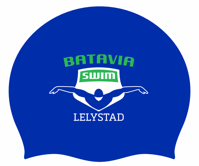 Swim cap personalized with logo Batavia