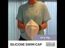 Silicone swim cap product video