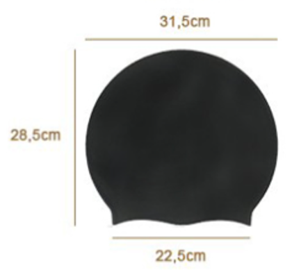 Silicone Badmuts voor Lange Haren (Large)