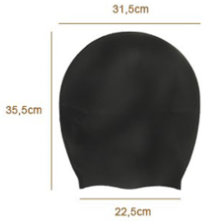 Long Hair Silicon cap (Extra Large) 